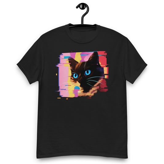 Psychedelic Weirdcore Cat T-Shirt